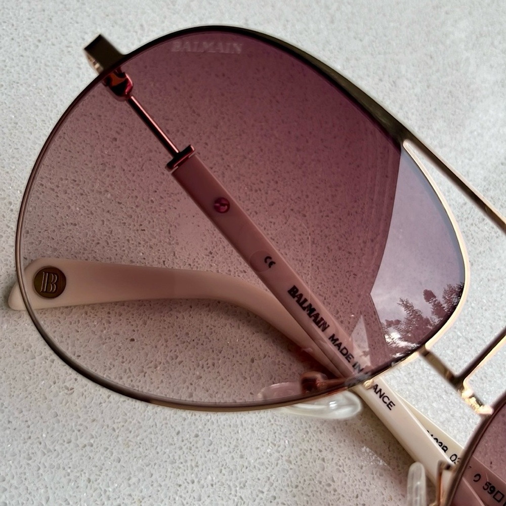 Balmain Aviator Sunglasses - Picture 7 of 11